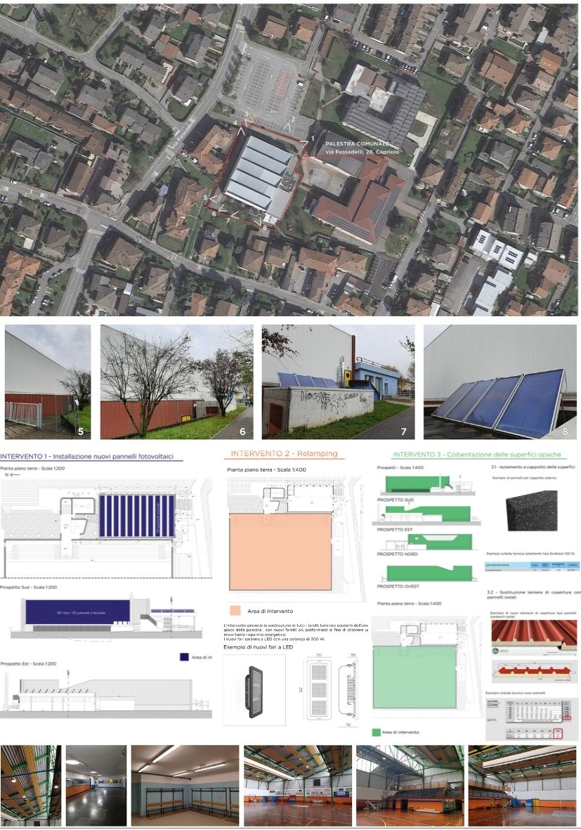 EFFICIENTAMENTO ENERGETICO DELLA PALESTRA COMUNALE